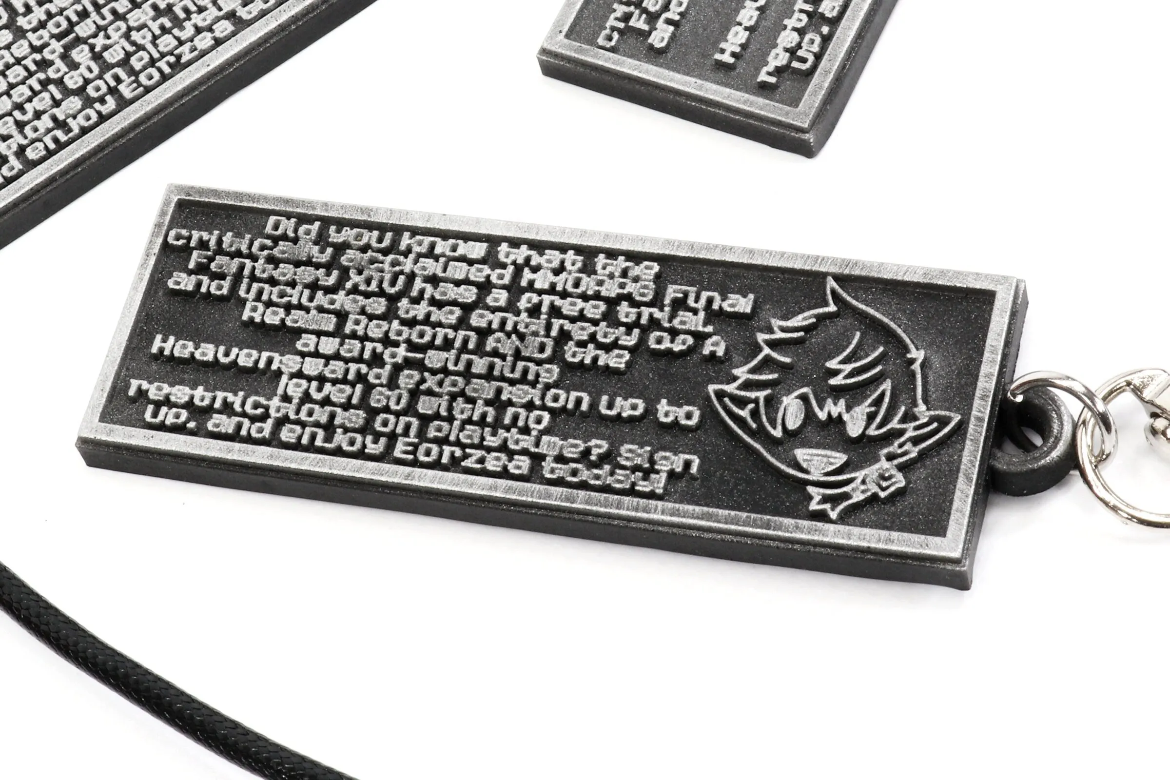 Critically Acclaimed Meme Keychain / Necklace - FFXIV