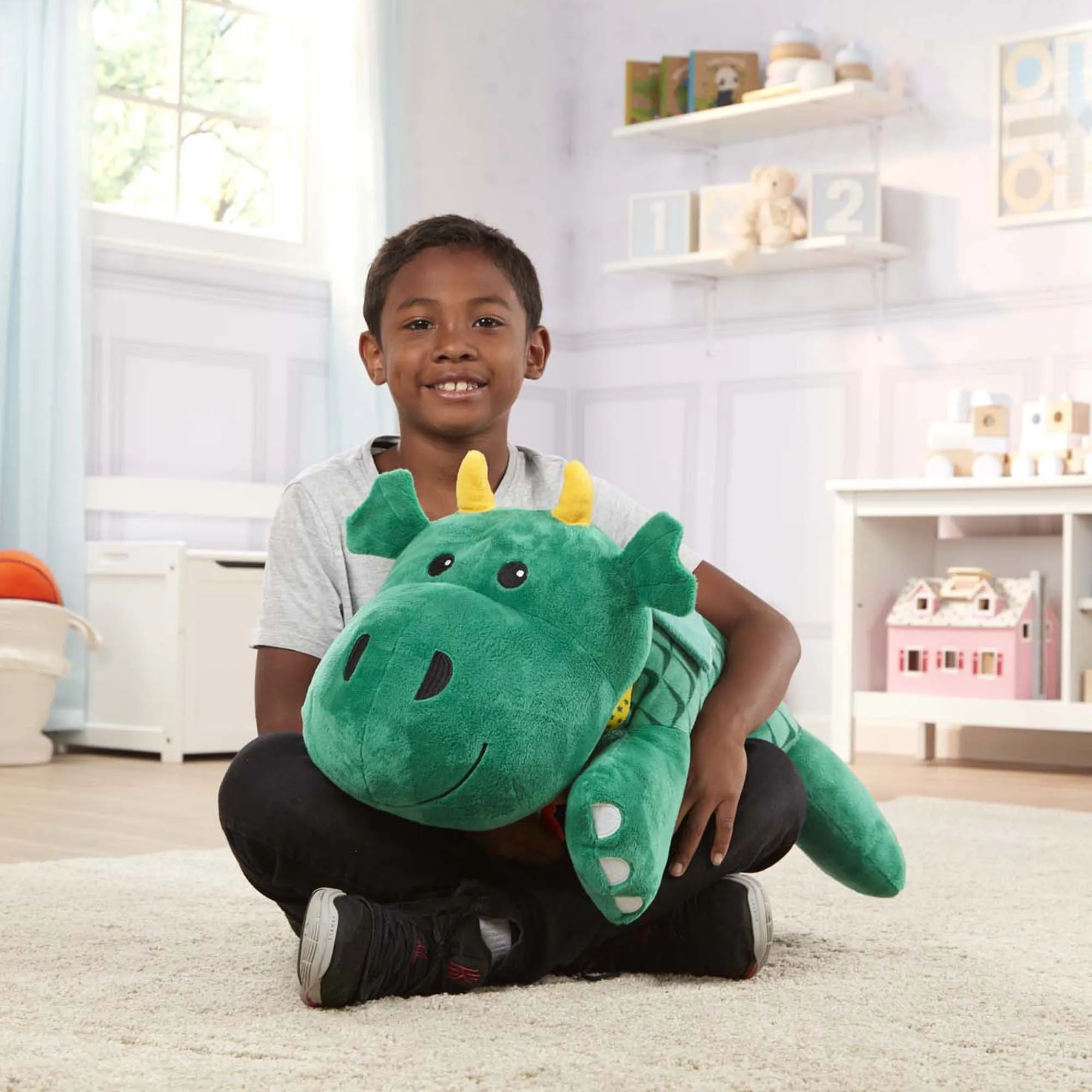 Cuddle Dragon Jumbo Plush Stuffed Animal with Activity Card