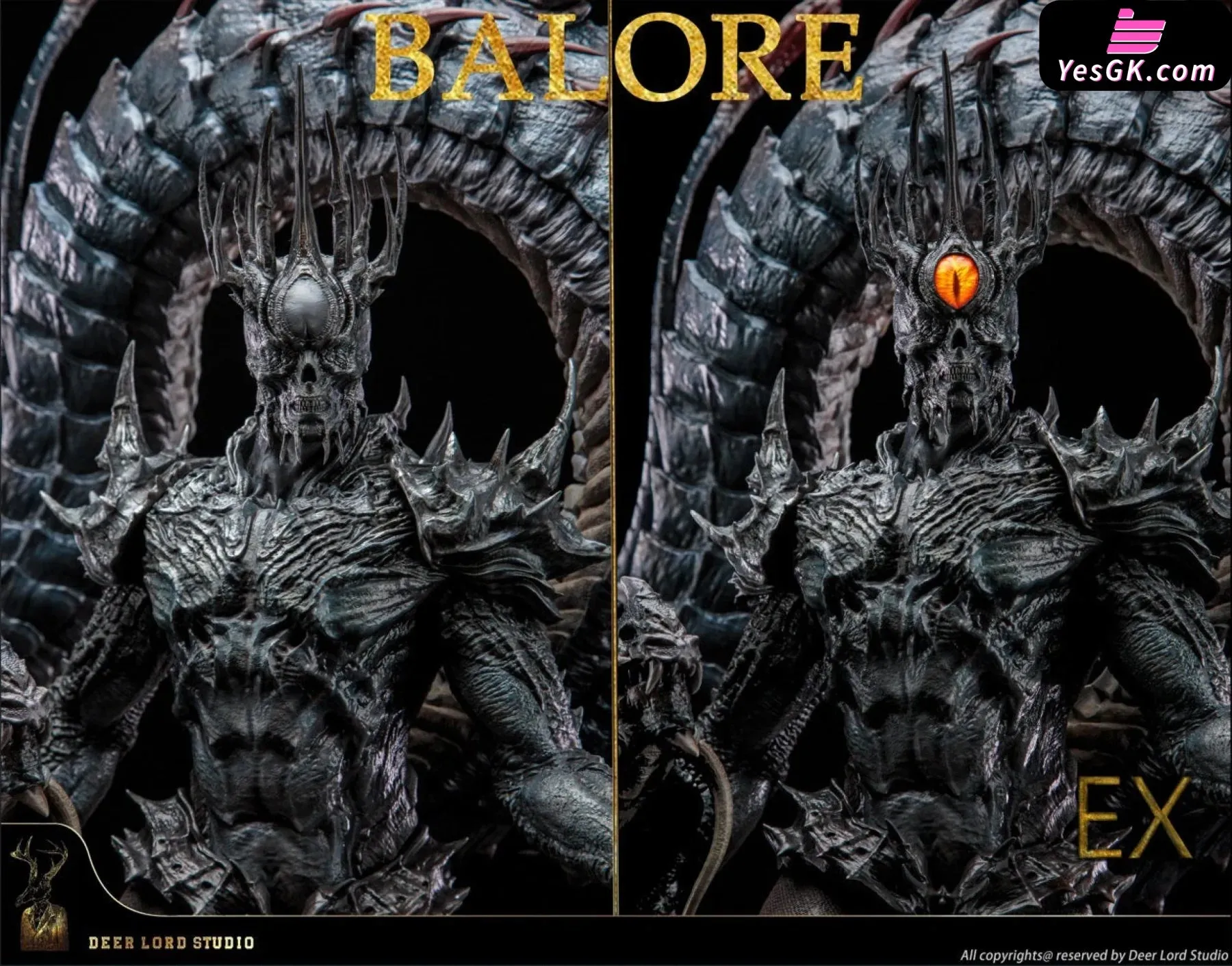 Dark Blood Series Balore Resin Statue - Deer Lord Studio [Pre-Order]