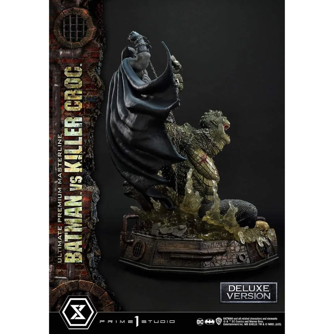 DC Comics Batman VS Killer Croc DX Bonus Version Statue by Prime1 Studios