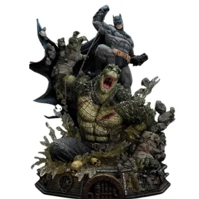 DC Comics Batman VS Killer Croc DX Bonus Version Statue by Prime1 Studios