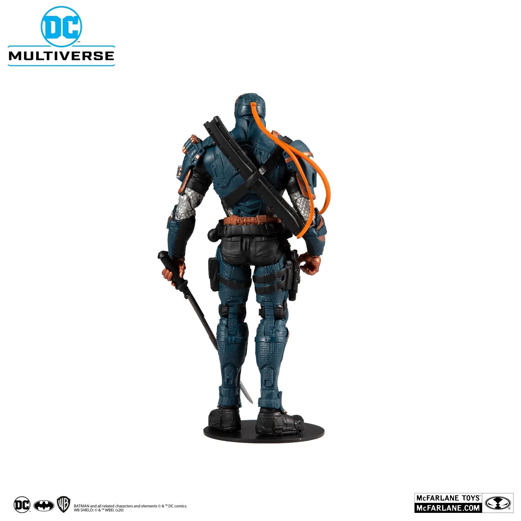 DC Multiverse Arkham Origins Deathstroke Arkham Asylum - Batman 7" Inch Action Figure - McFarlane