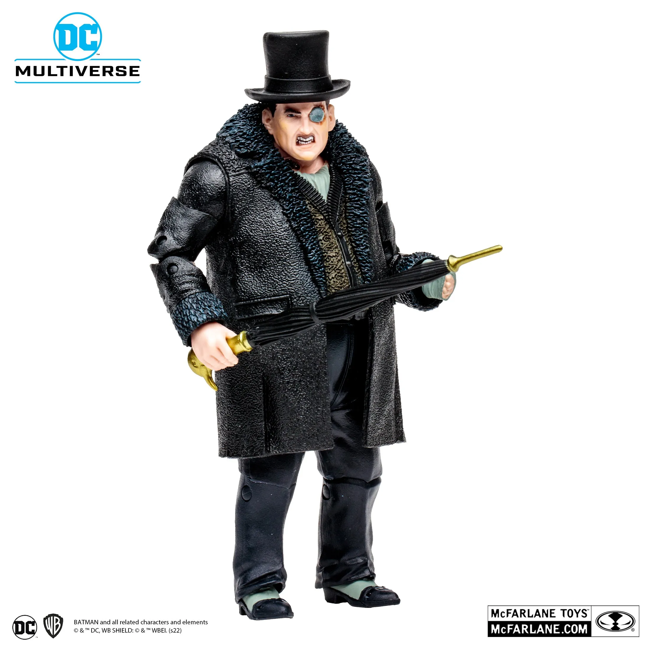 DC Multiverse Batman: Arkham Wave 1 Full Set (Build a Figure - Solomon Grundy)  7" Inch Scale Action Figure - McFarlane Toys