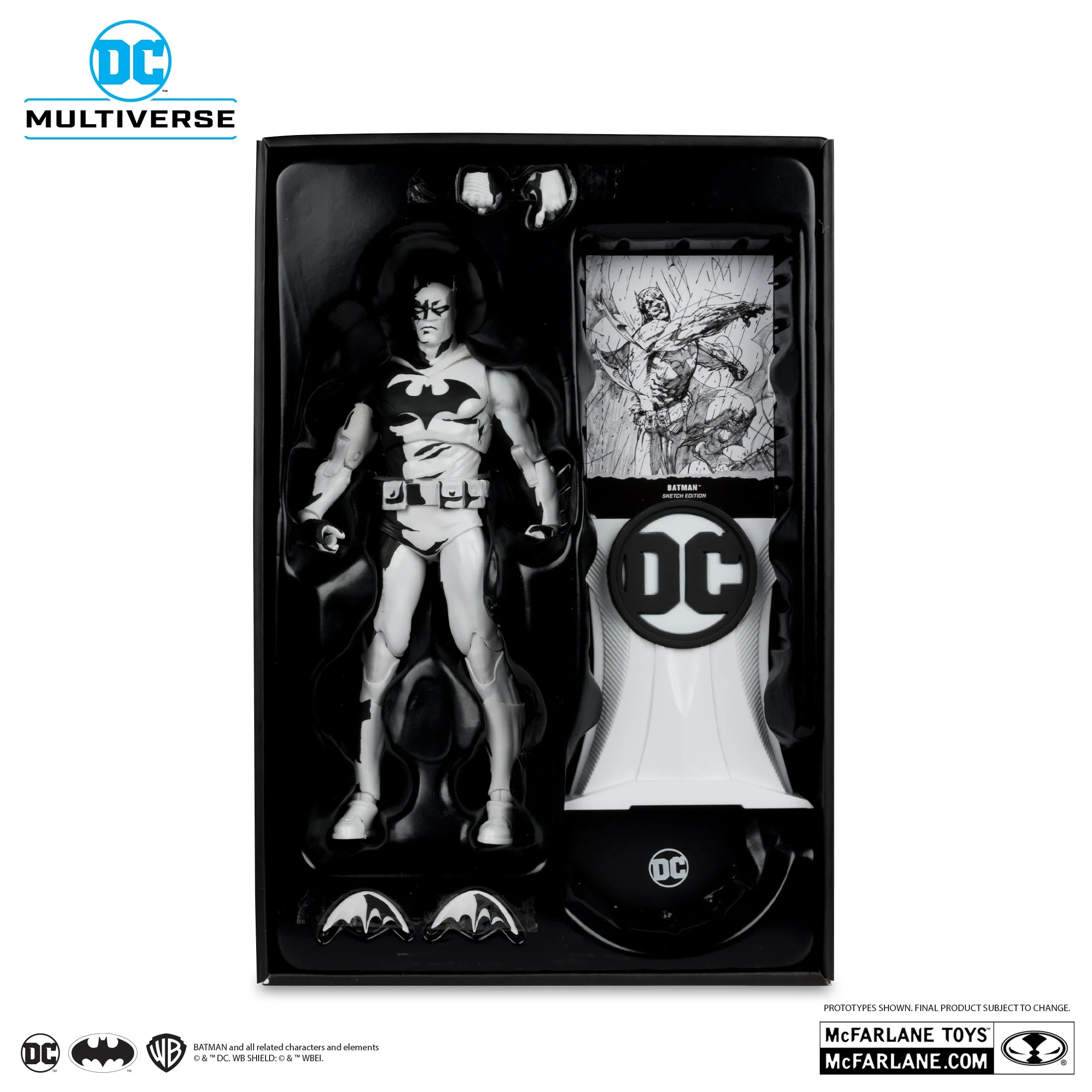 DC Multiverse Batman: Hush Sketch Edition (Gold Label) (Entertainment Earth Exclusive) - McFarlane Toys