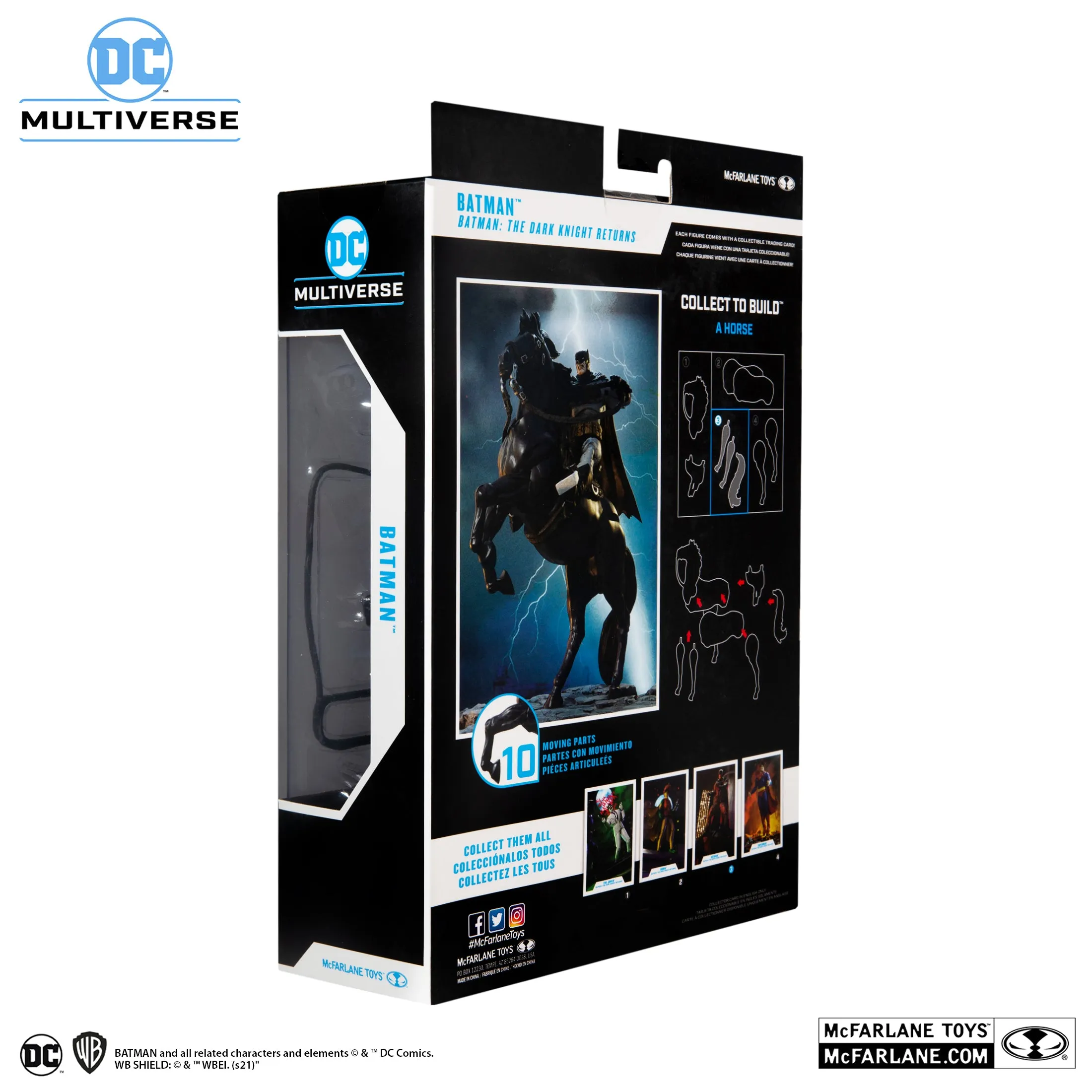 DC Multiverse Dark Knight Returns Batman 7" Inch Scale Action Figure (Build a Figure Horse) - McFarlane Toys