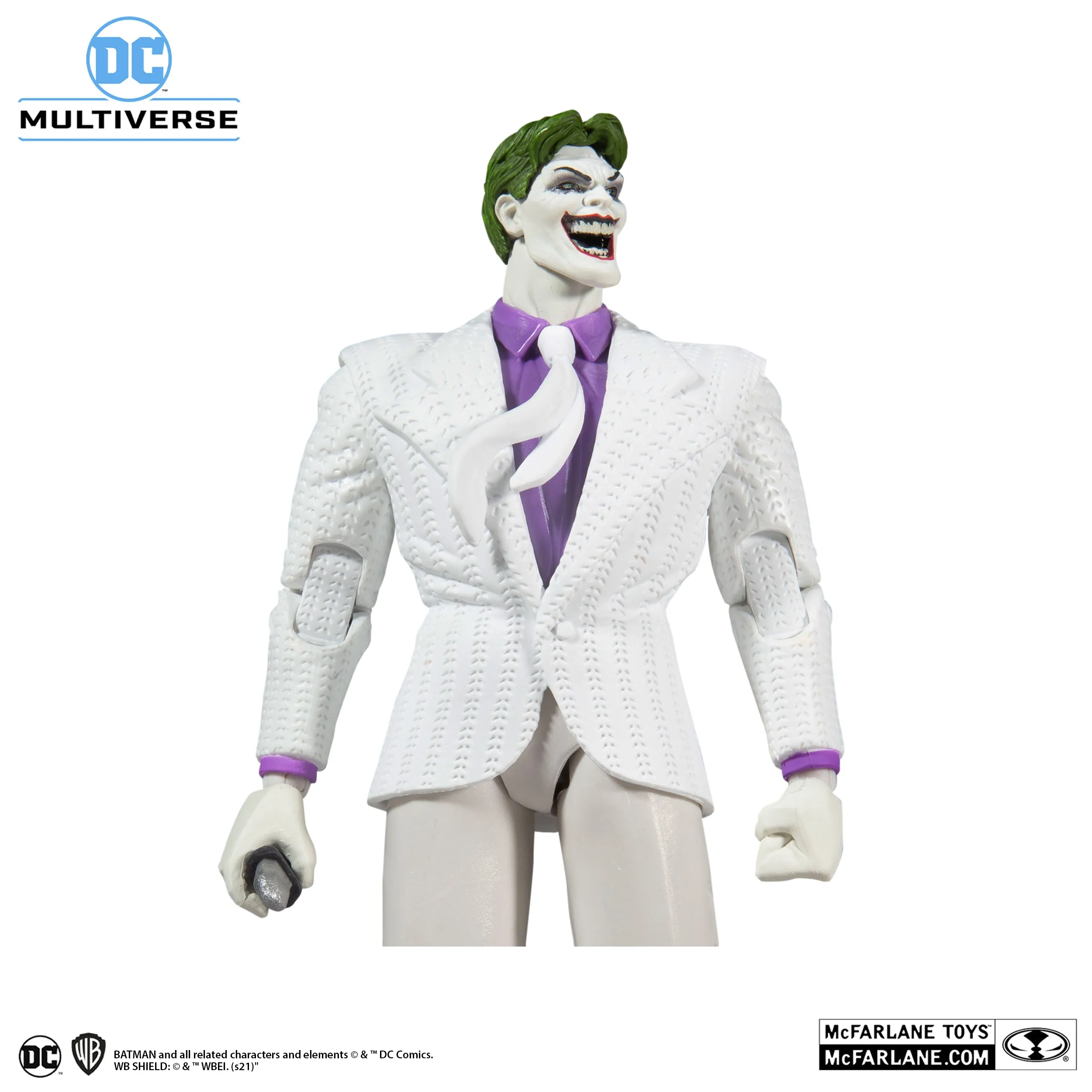 DC Multiverse Dark Knight Returns The Joker 7" Inch Scale Action Figure (Build a Figure Horse) - McFarlane Toys