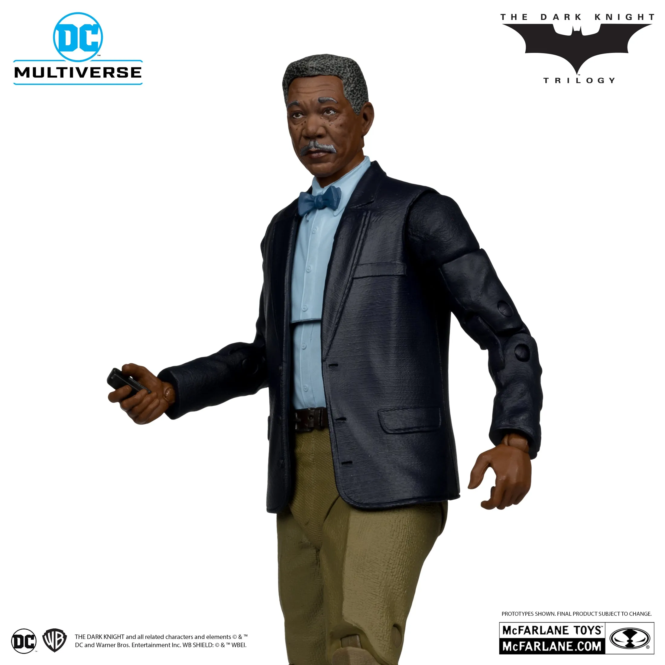 DC Multiverse Exclusive Gold Label Lucious Fox & Tumbler (The Dark Knight)