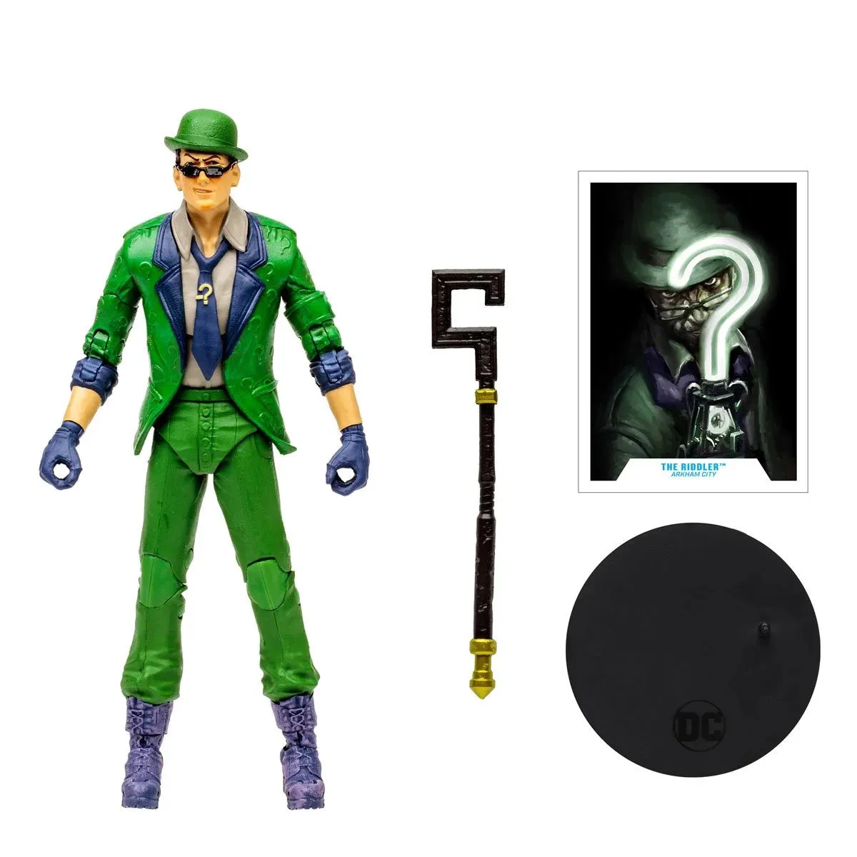 DC Multiverse Gaming - The Riddler (Batman: Arkham Knight) Action Figure (15392) LAST ONE!