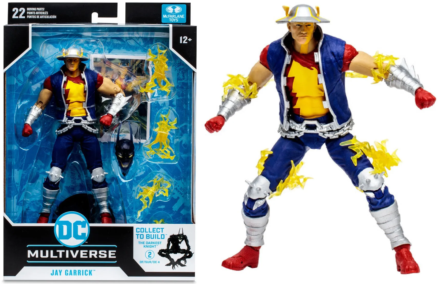 DC Multiverse Jay Garrick (Dark Nights Death Metal: Speed Metal) (Build a Figure - The Darkest Knight)  7" Inch Scale Action Figure - McFarlane Toys