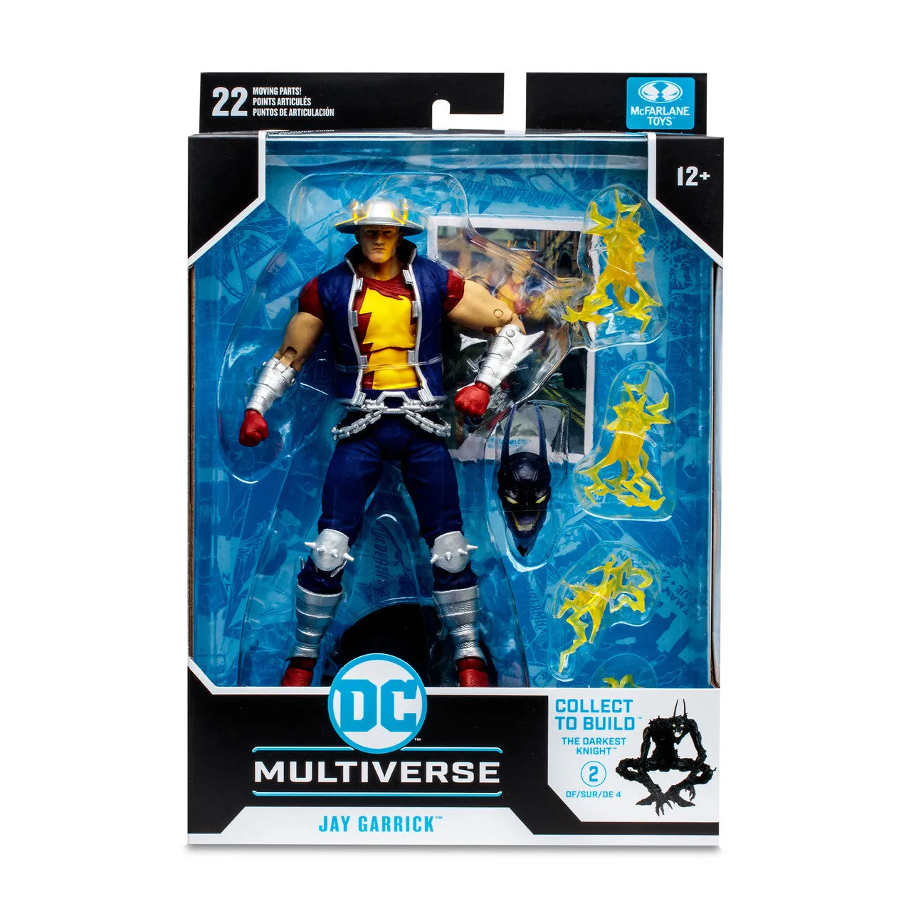 DC Multiverse Jay Garrick (Dark Nights Death Metal: Speed Metal) (Build a Figure - The Darkest Knight)  7" Inch Scale Action Figure - McFarlane Toys