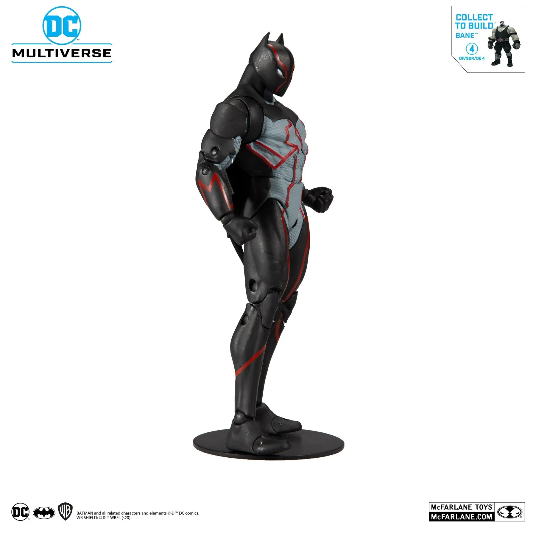 DC Multiverse Last Knight On Earth Omega 7" Inch Action Figure with Build-A Parts for 'Bane' Figure (BAF) - McFarlane Toys