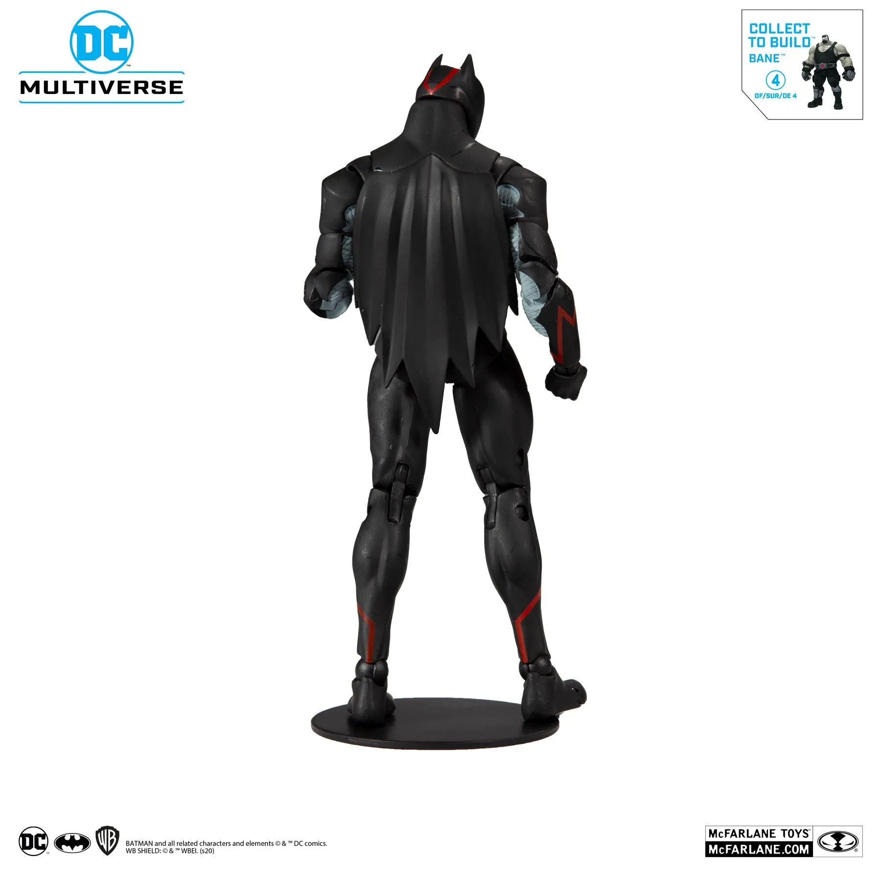 DC Multiverse Last Knight On Earth Omega 7" Inch Action Figure with Build-A Parts for 'Bane' Figure (BAF) - McFarlane Toys