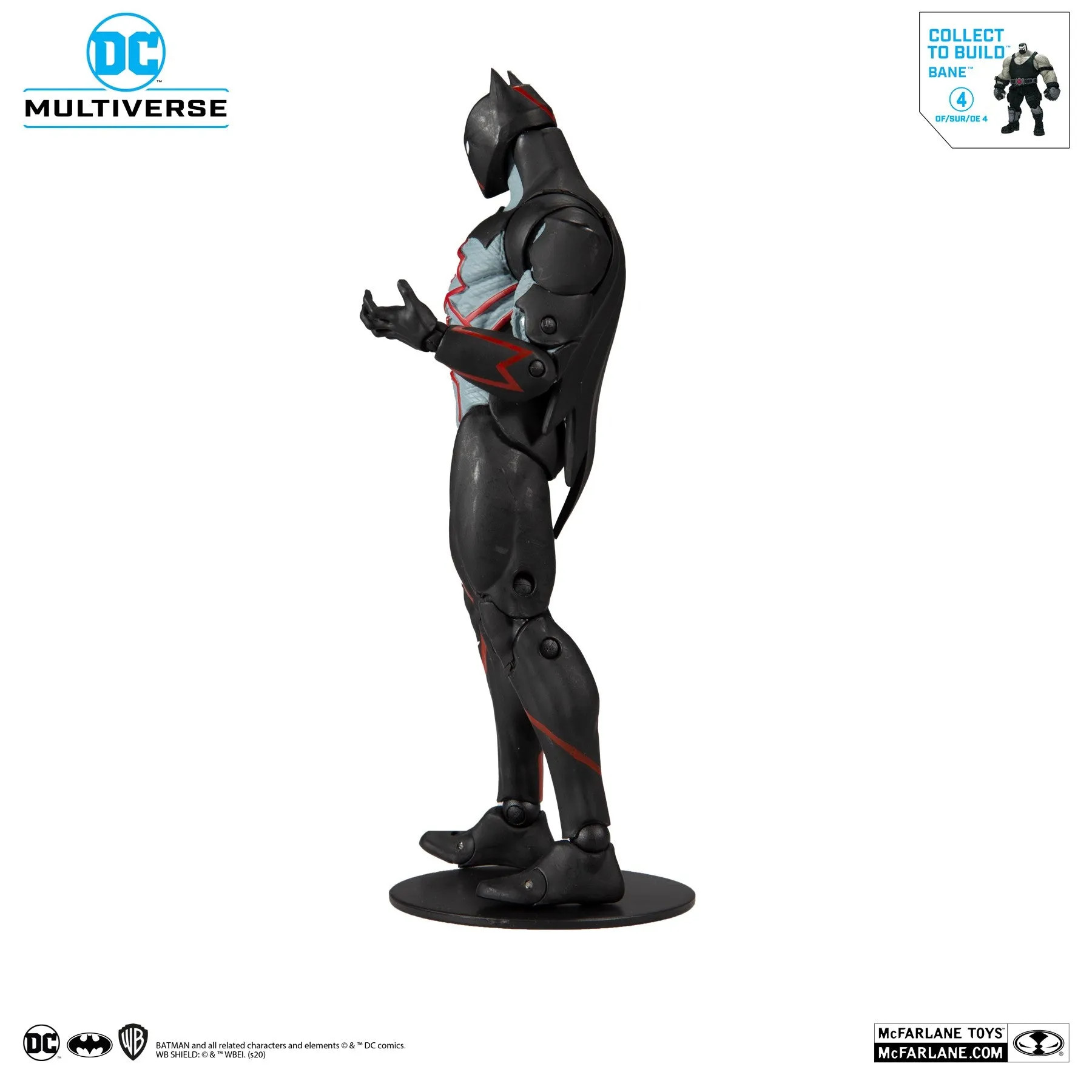 DC Multiverse Last Knight On Earth Omega 7" Inch Action Figure with Build-A Parts for 'Bane' Figure (BAF) - McFarlane Toys