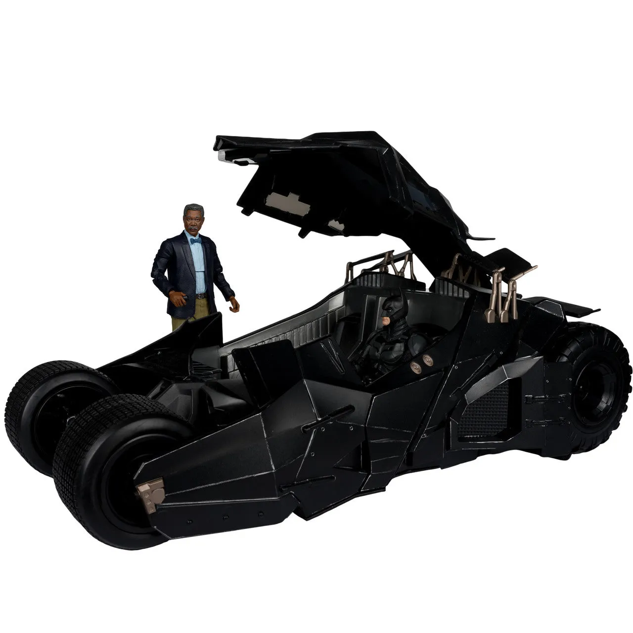 DC Multiverse - Lucius Fox & Tumbler (The Dark Knight Trilogy) Gold Label Playset (15193) LOW STOCK