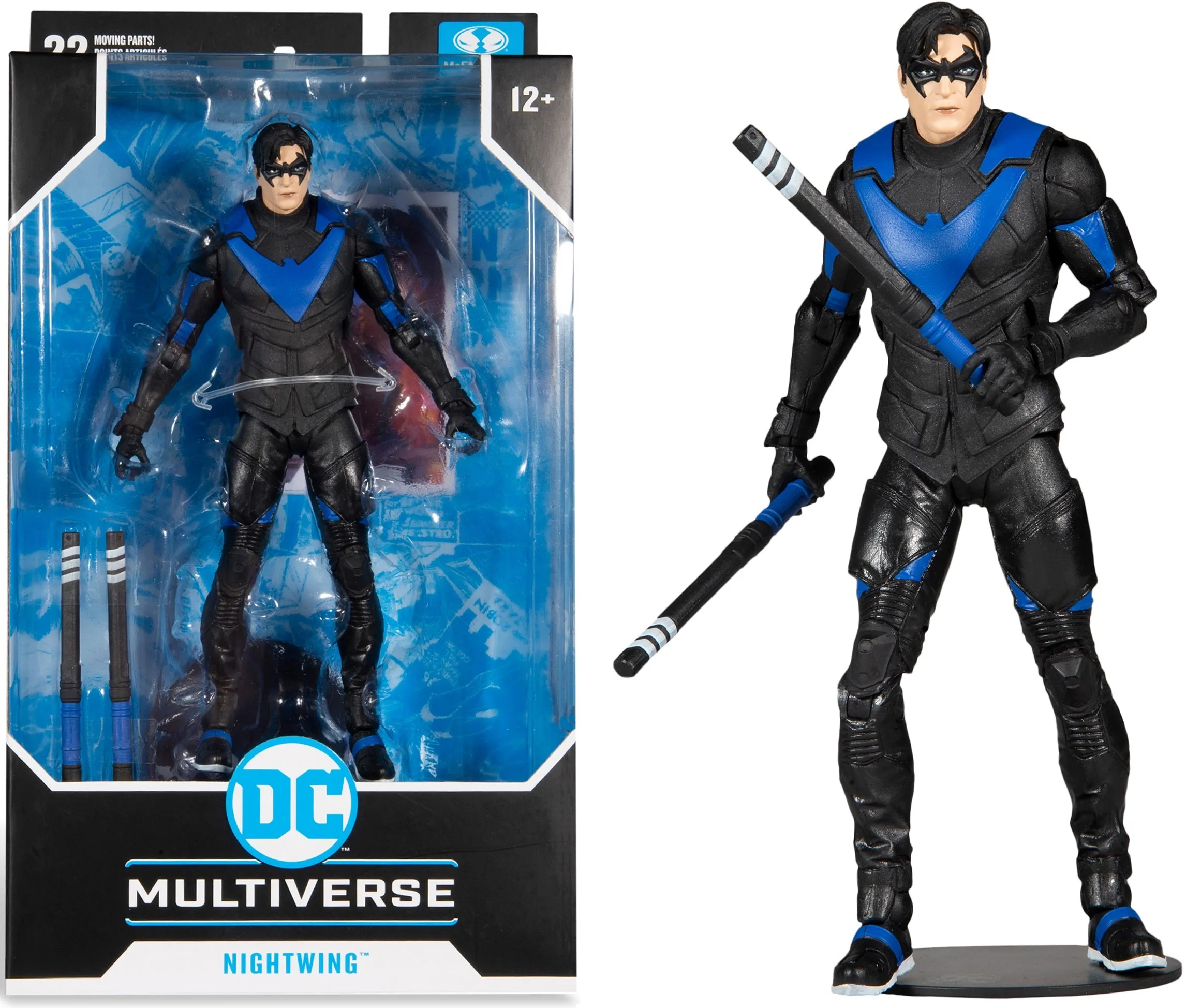 DC Multiverse Nightwing (Gotham Knights) 7" Inch Scale Action Figure - McFarlane Toys