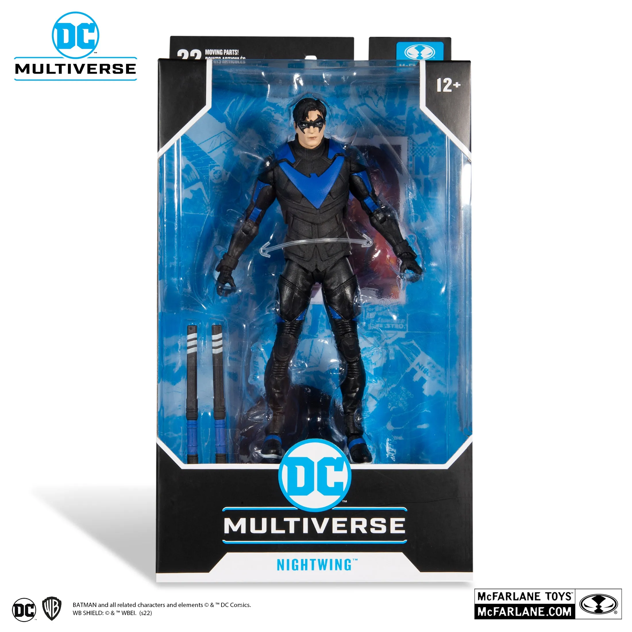 DC Multiverse Nightwing (Gotham Knights) 7" Inch Scale Action Figure - McFarlane Toys