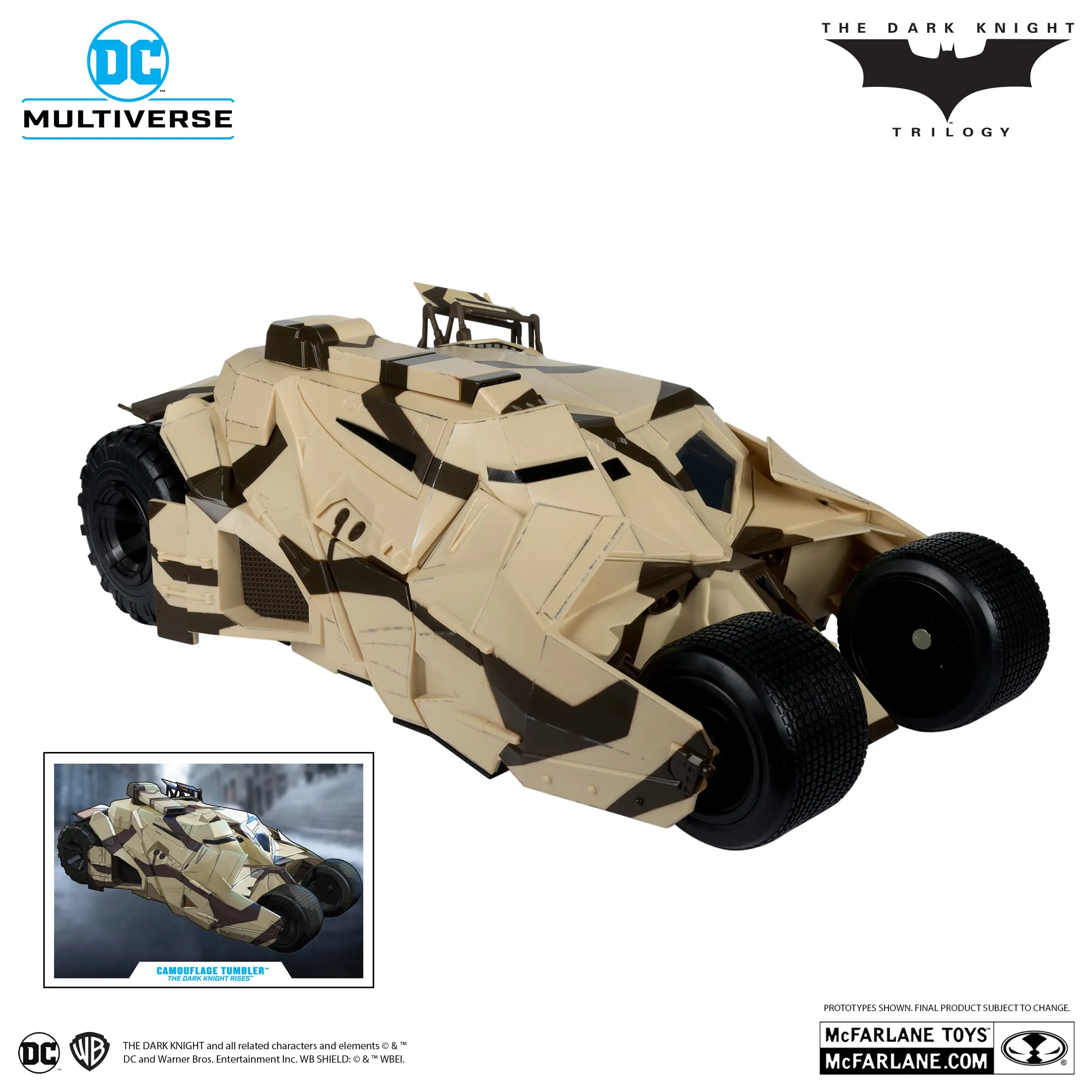 DC Multiverse - Tumbler Camouflage (The Dark Knight Rises) Gold Label (15193) LOW STOCK