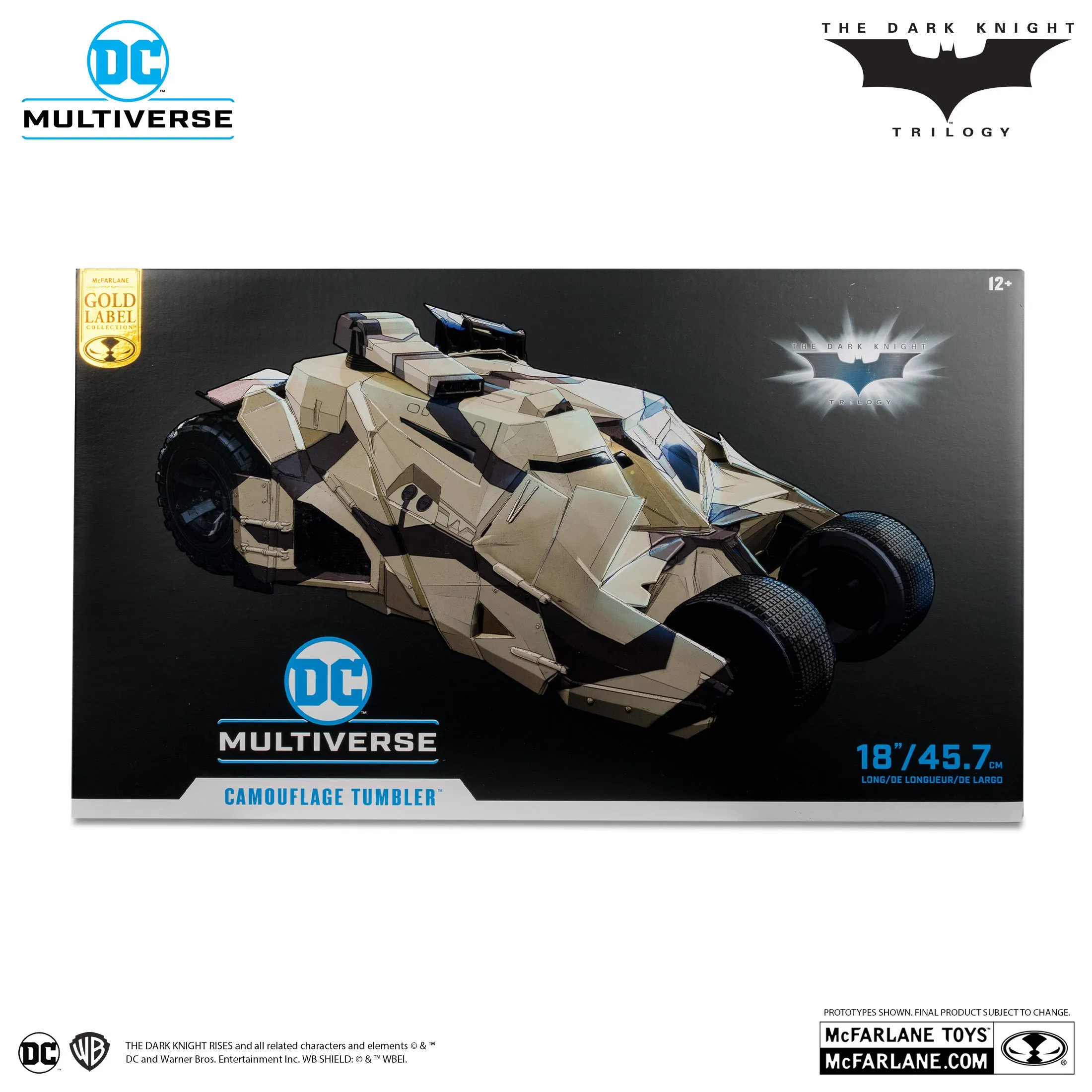 DC Multiverse - Tumbler Camouflage (The Dark Knight Rises) Gold Label (15193) LOW STOCK