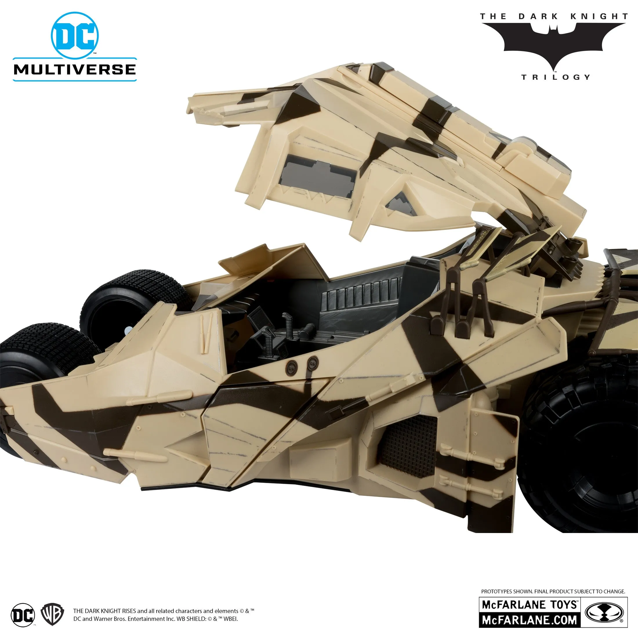 DC Multiverse - Tumbler Camouflage (The Dark Knight Rises) Gold Label (15193) LOW STOCK