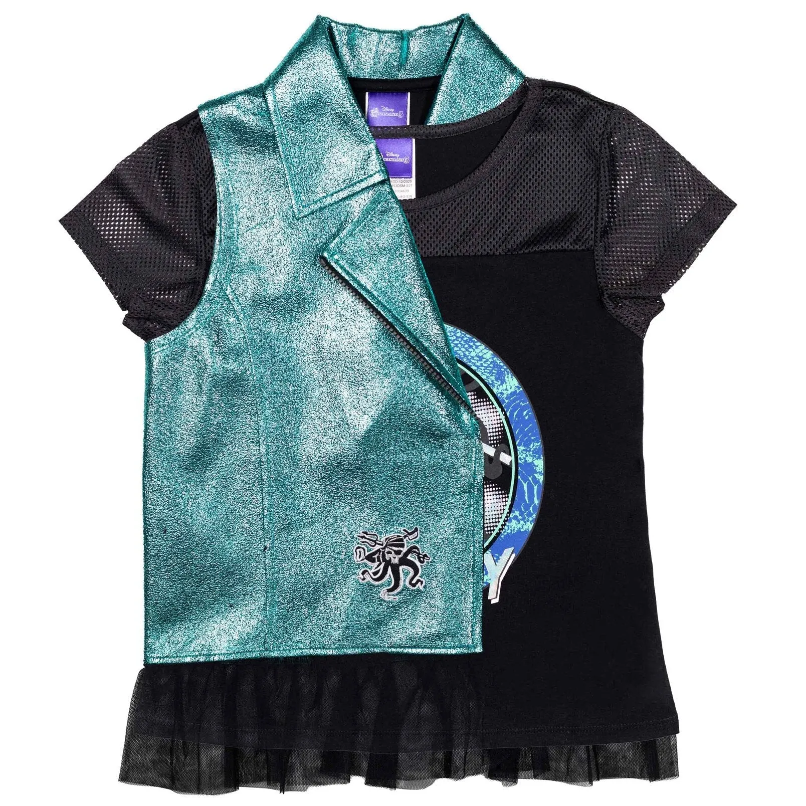 Disney Descendants T-Shirt and Zip Up Dress