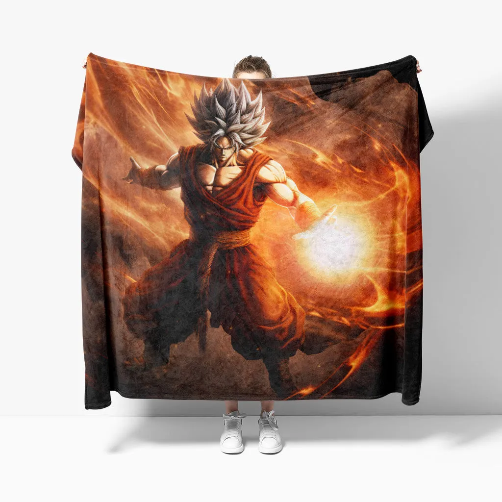 Dragon Ball Z Fusion Blanket Sherpa Throw