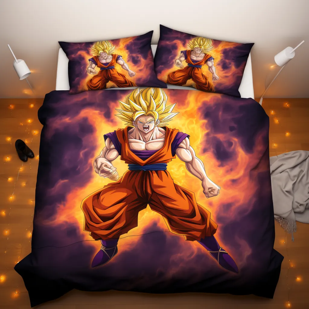 Dragon Ball Z Fusion Blanket Sherpa Throw