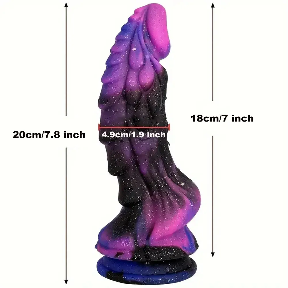 Dragon Dildo with Suction Cup Silicone Monster Dildo