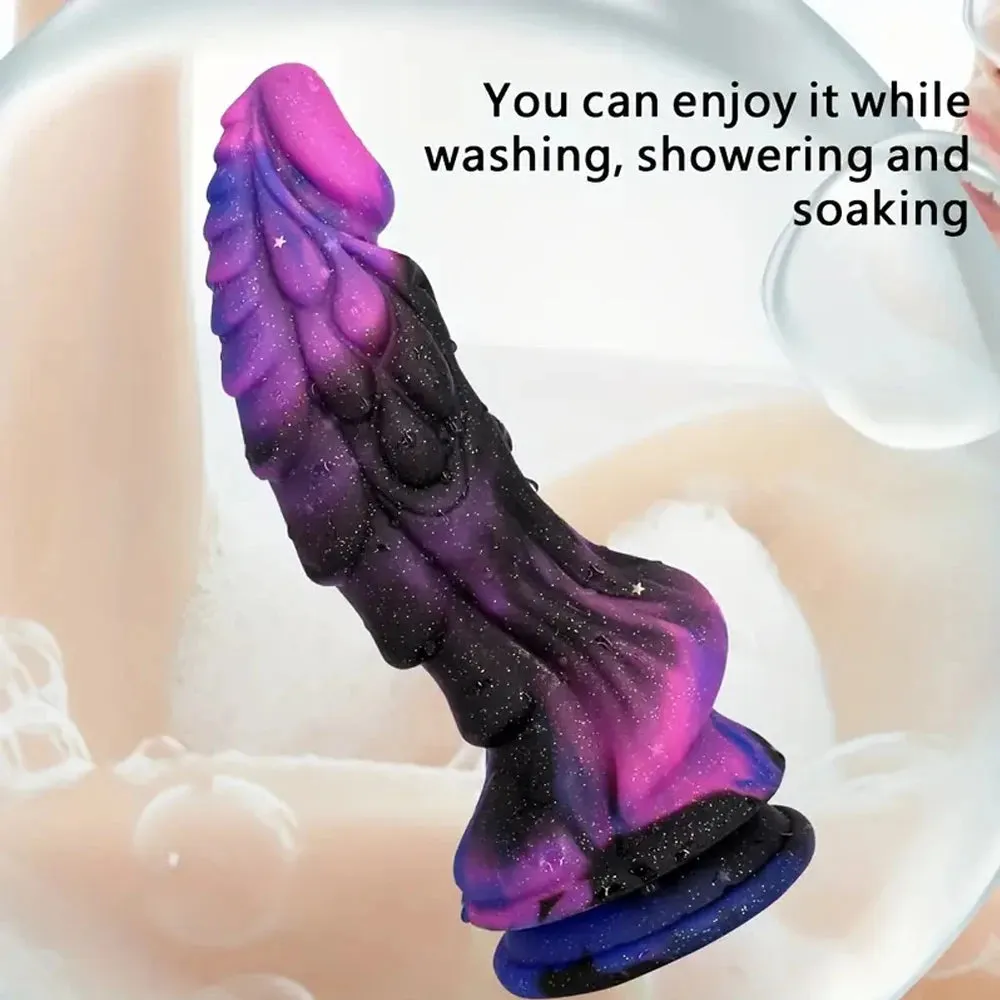 Dragon Dildo with Suction Cup Silicone Monster Dildo