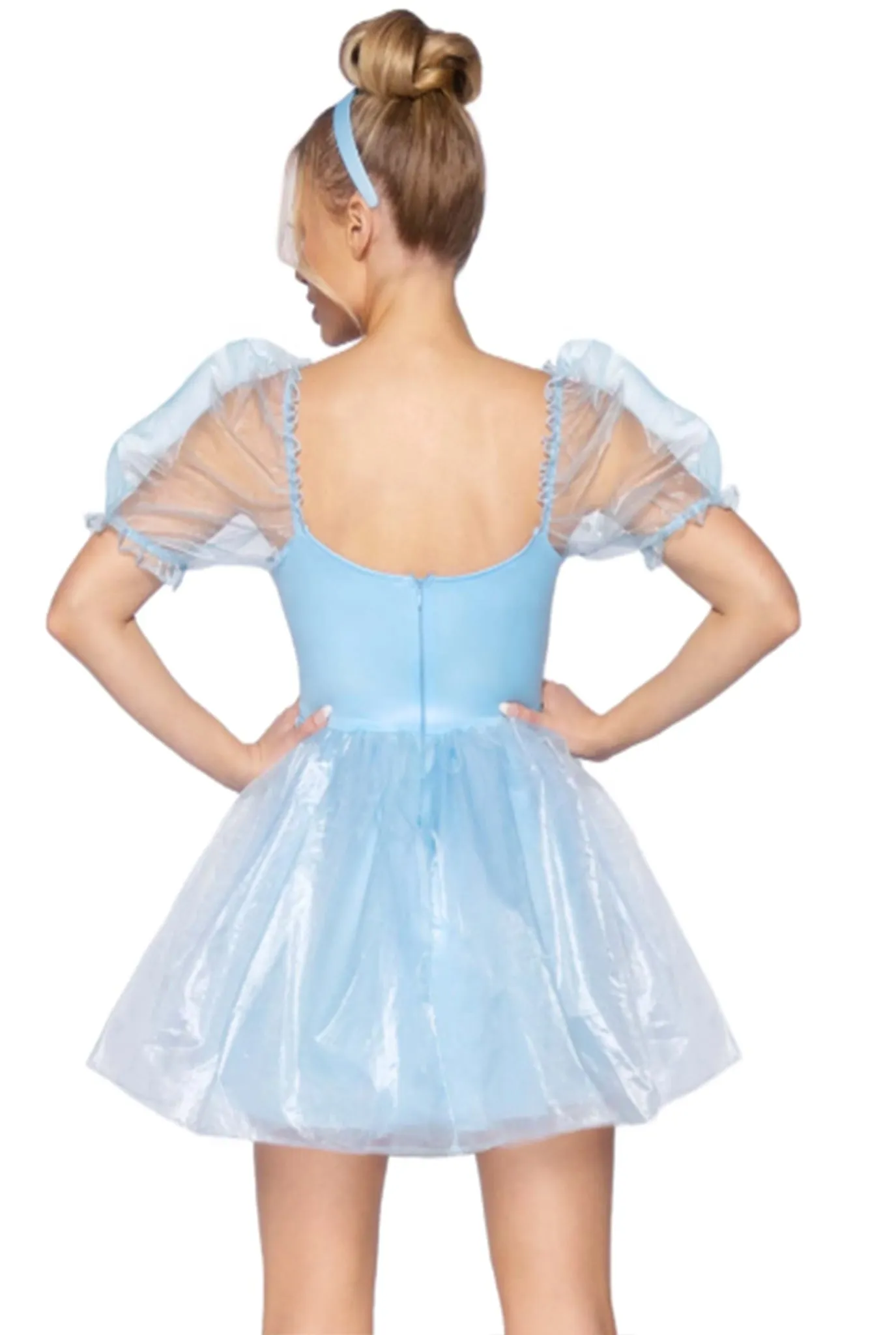 Frosted Organza Babydoll Dress