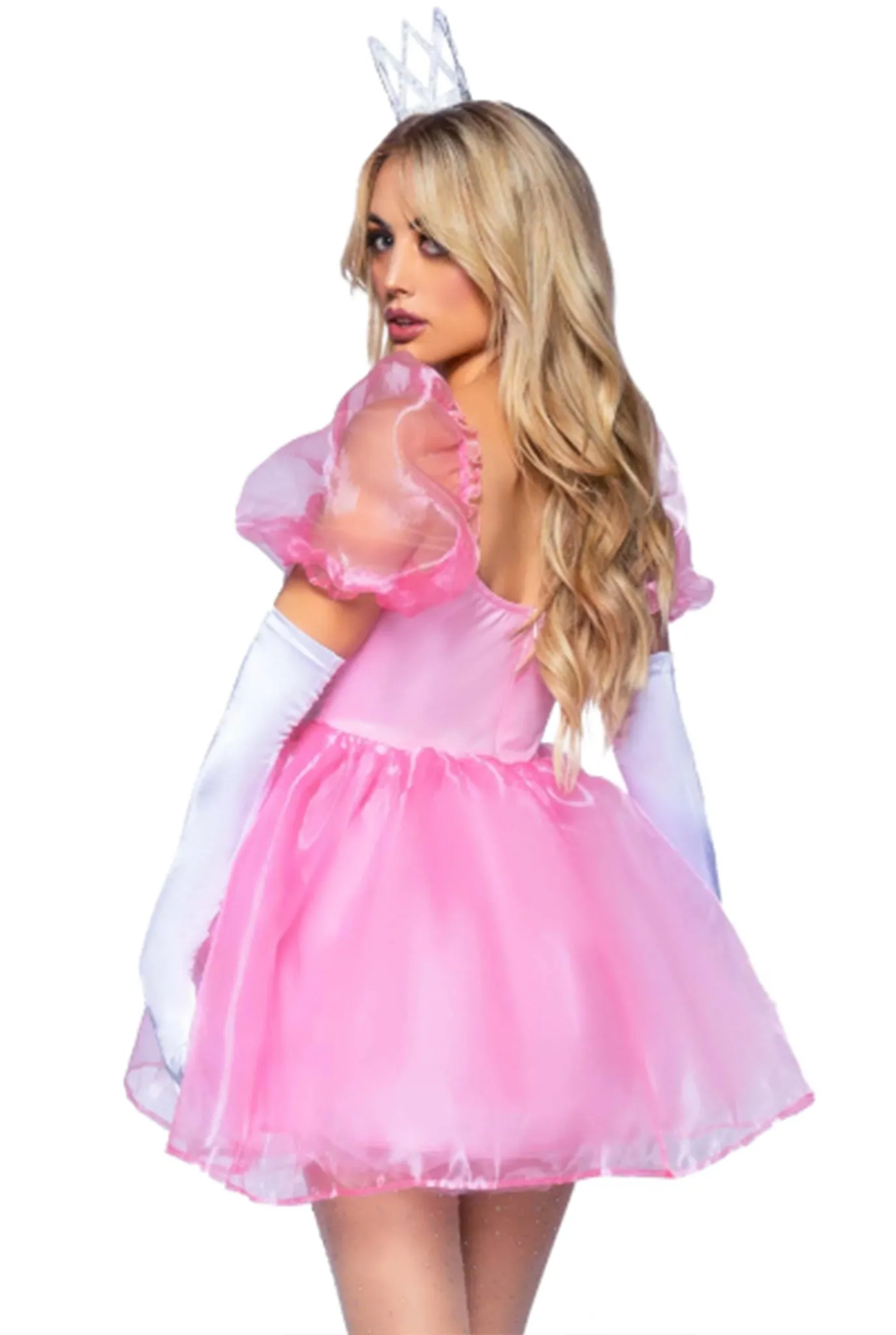 Frosted Organza Babydoll Dress