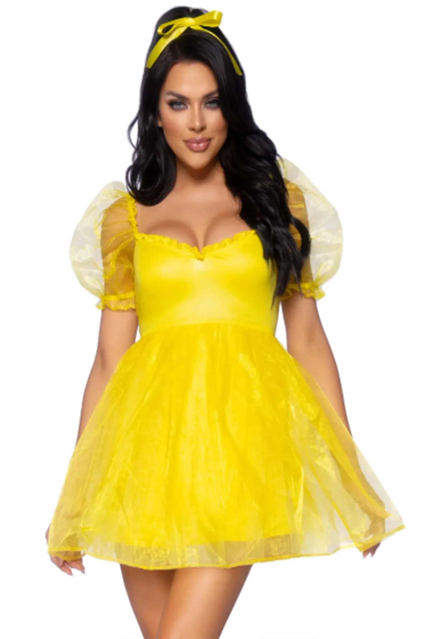 Frosted Organza Babydoll Dress