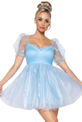 Frosted Organza Babydoll Dress