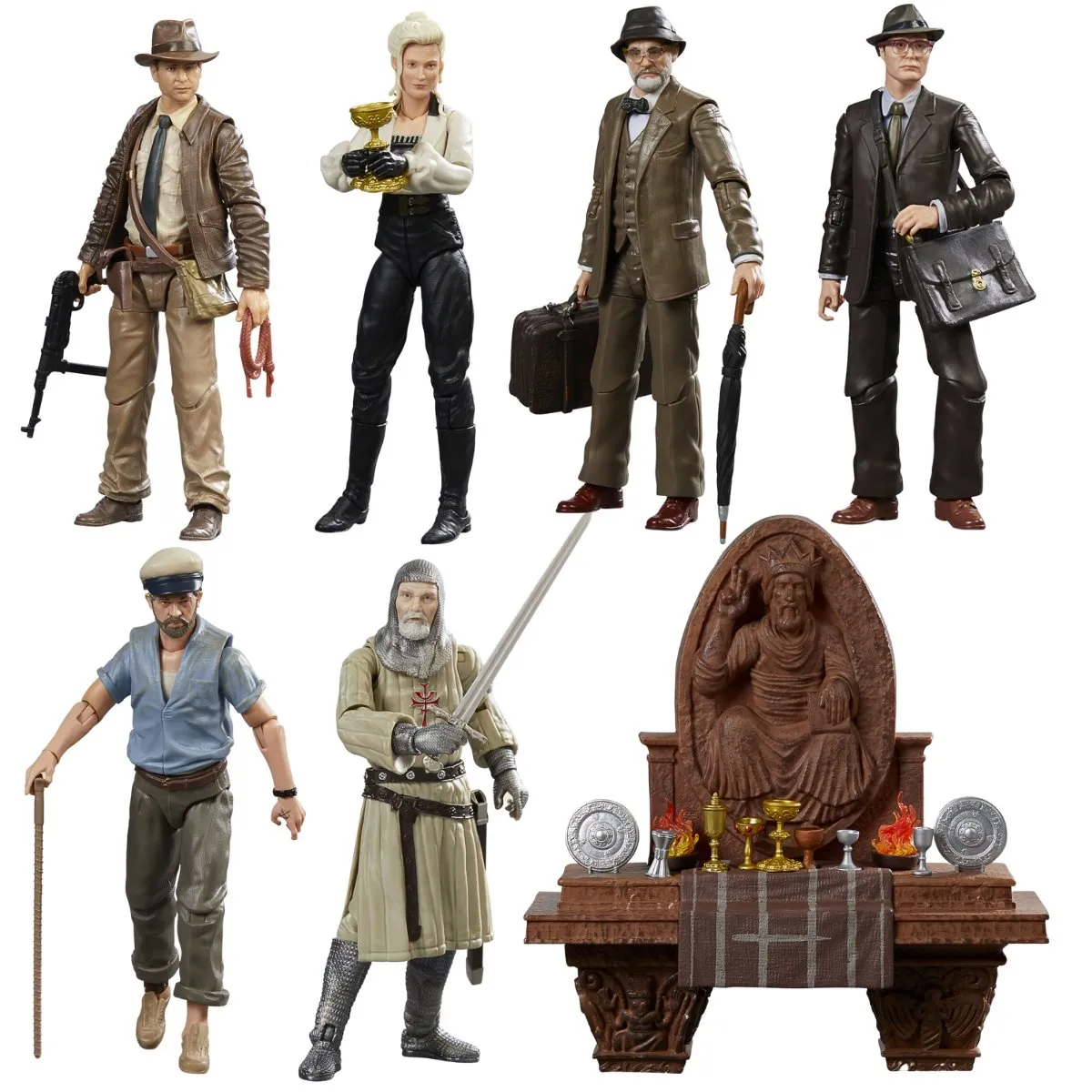 Indiana Jones Adventure Series WAVE 3 SET OF 6