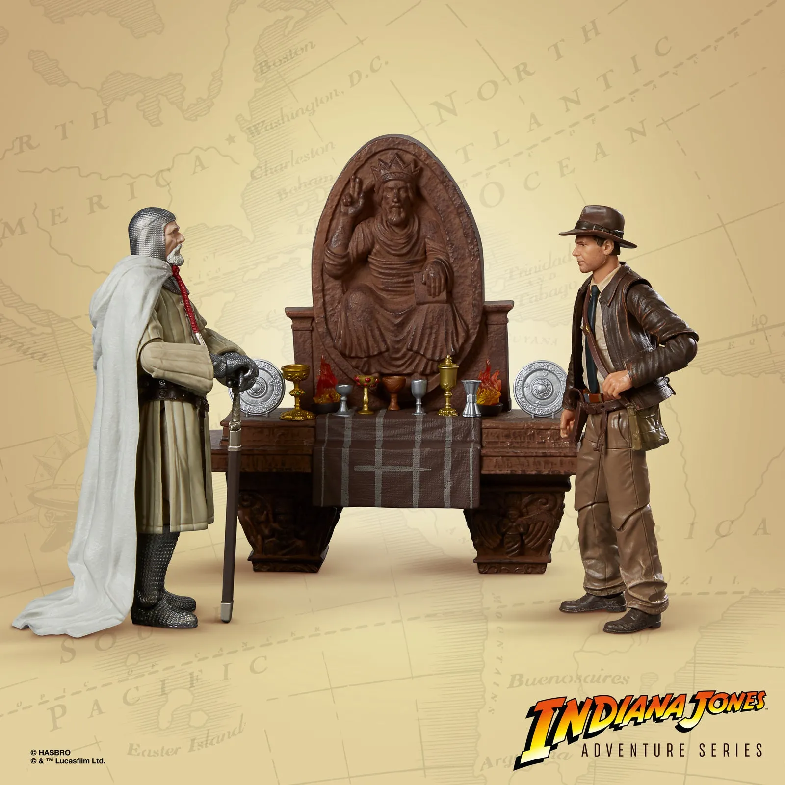 Indiana Jones Adventure Series WAVE 3 SET OF 6