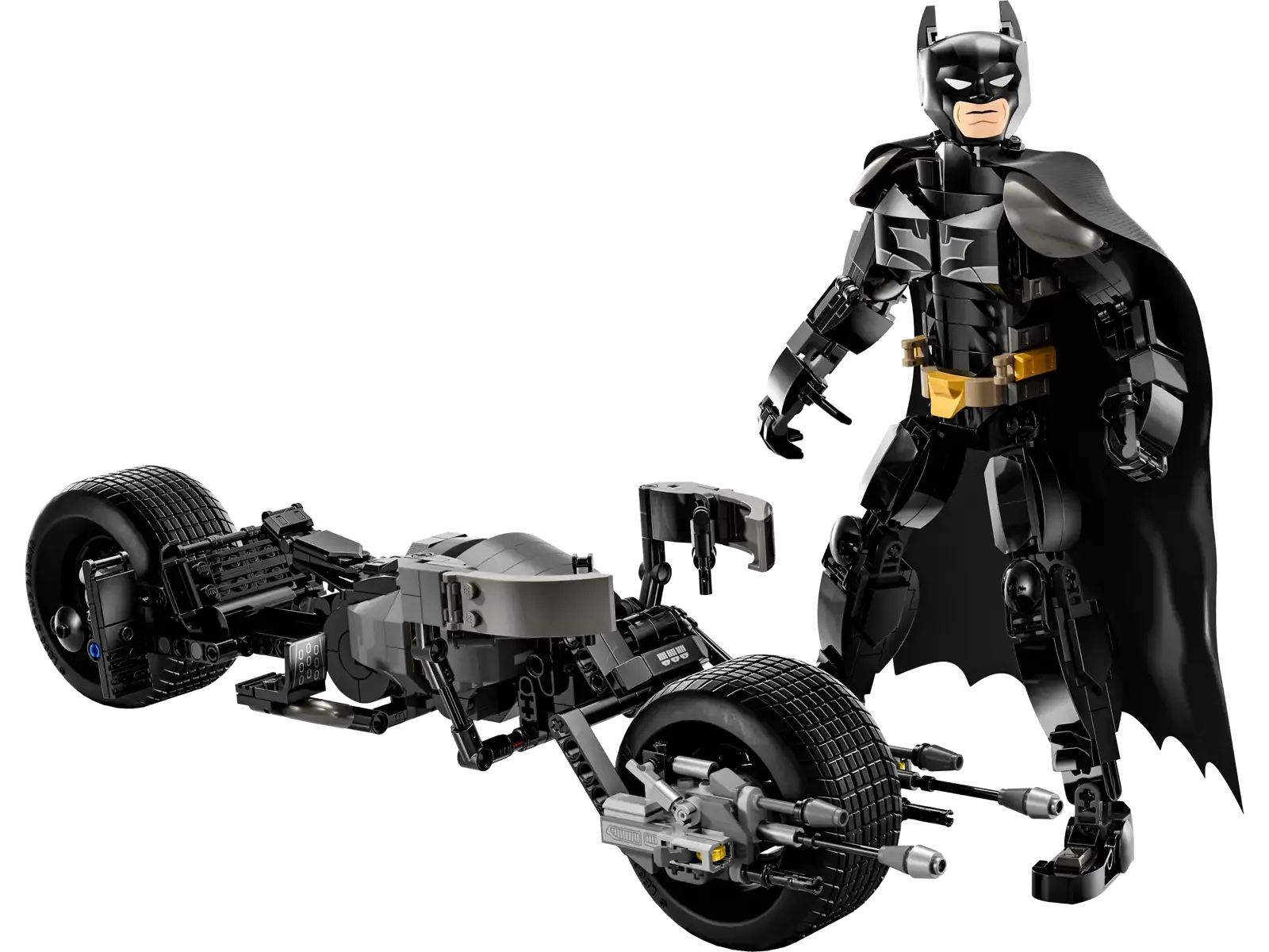 LEGO® Batman™ Construction Figure and the Bat-Pod Bike 76273