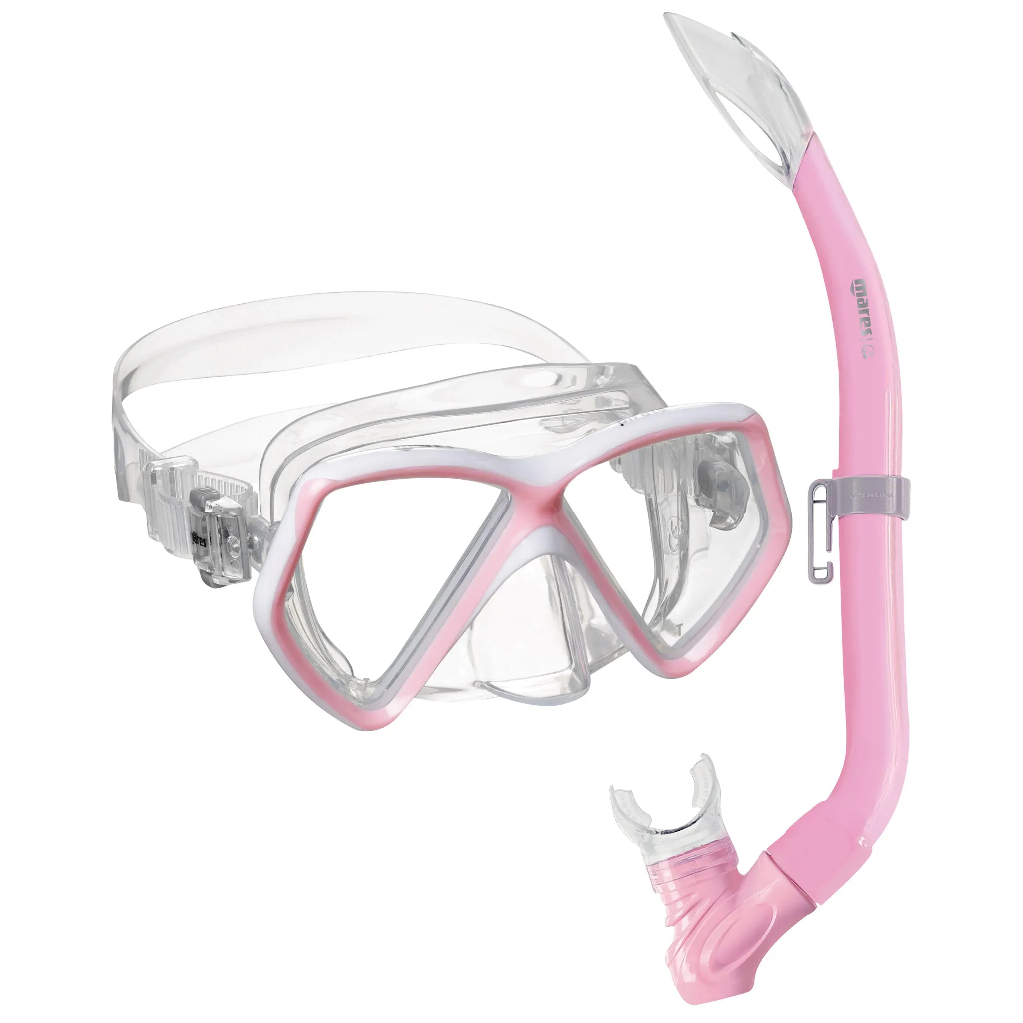 Mares Pirate Kids Mask and Snorkel Set Pink