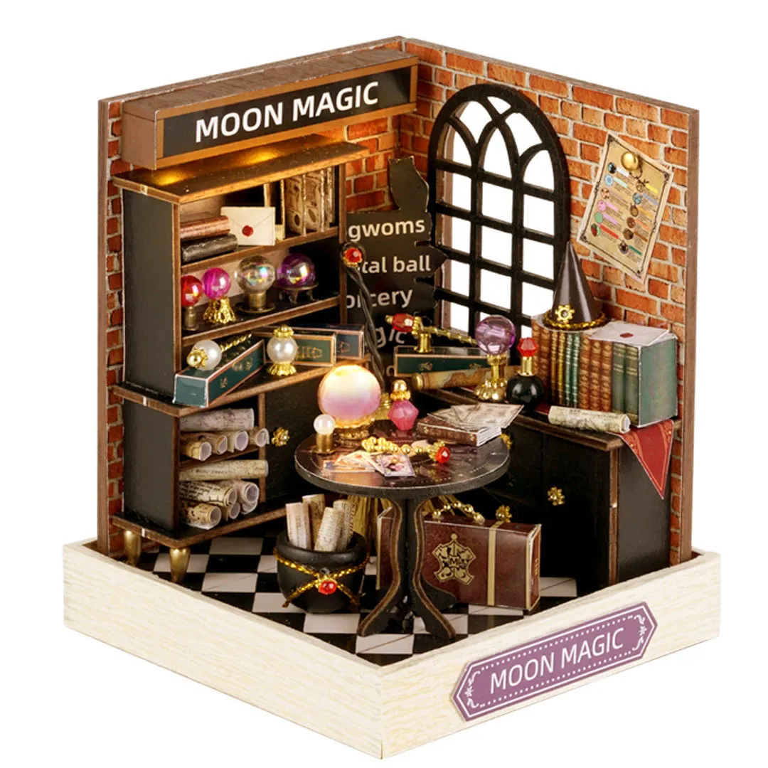 Moon Magic DIY Miniature Dollhouse Kit