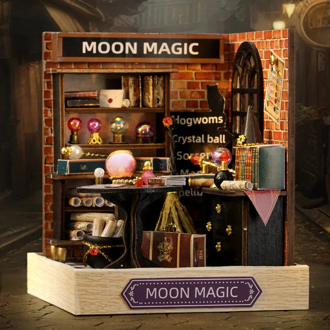 Moon Magic DIY Miniature Dollhouse Kit