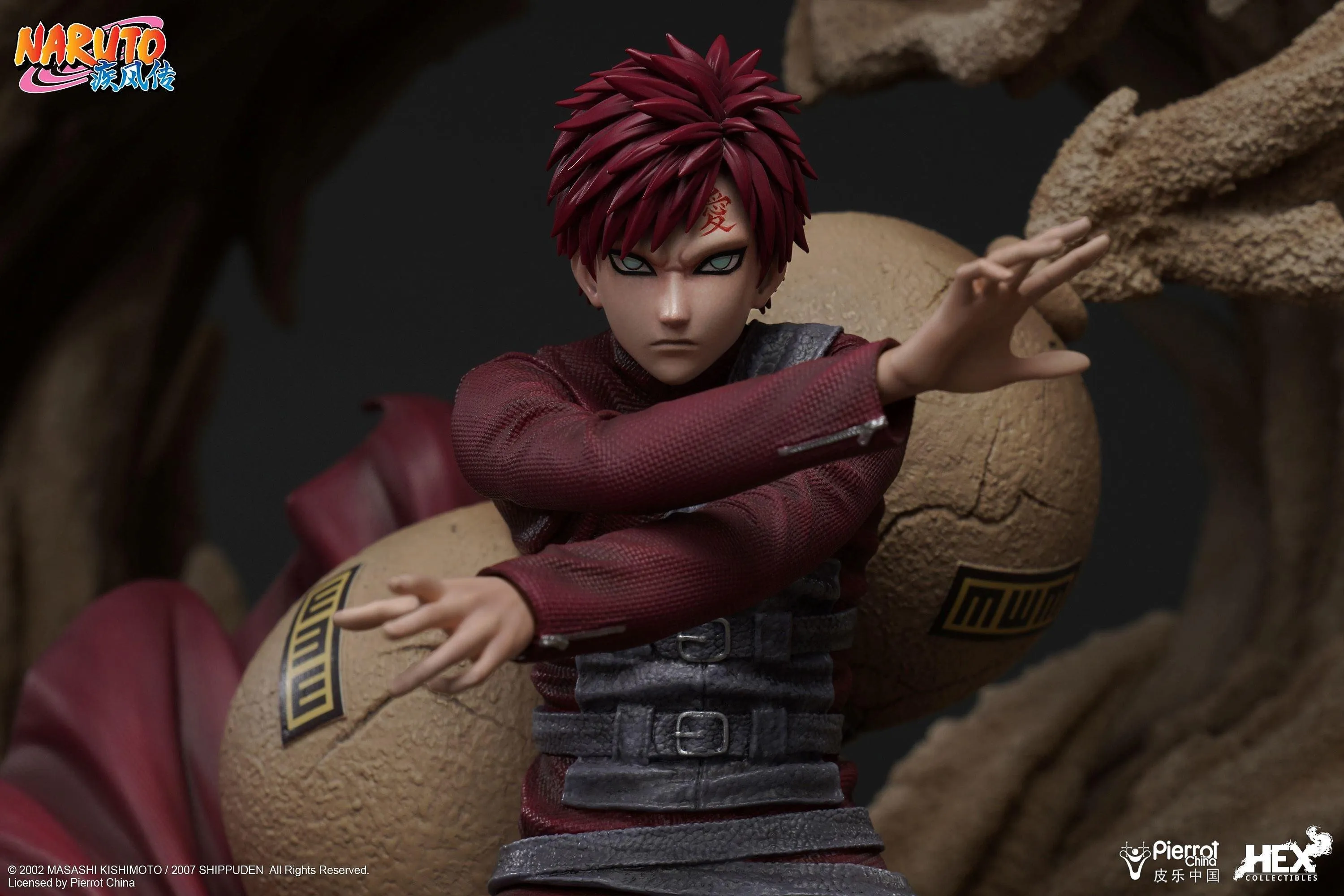 Naruto Shippuden-  Gaara Of The Sand- Anime Figure