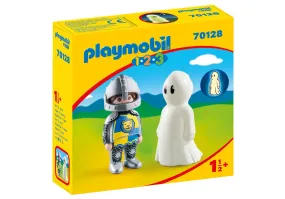 Playmobil 1.2.3 Knight with Ghost