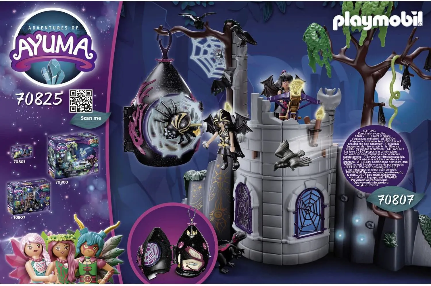 Playmobil Adventures of Ayuma - Bat Fairy House