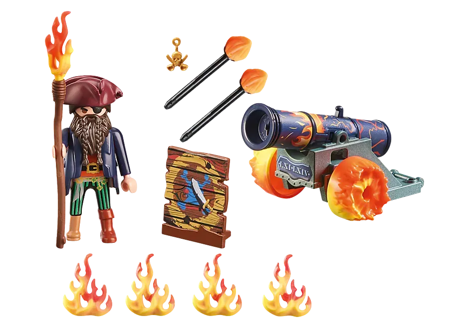 Playmobil Pirates: Pirate with Cannon Gift Set 71189