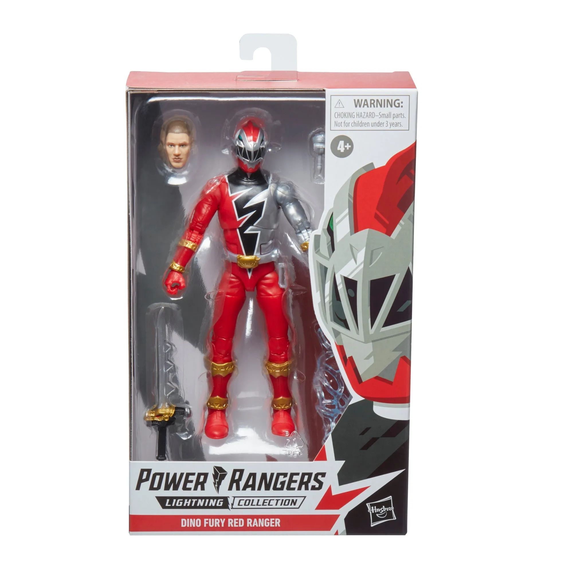 Power Rangers Lightning Collection Dino Fury Red Ranger Figure