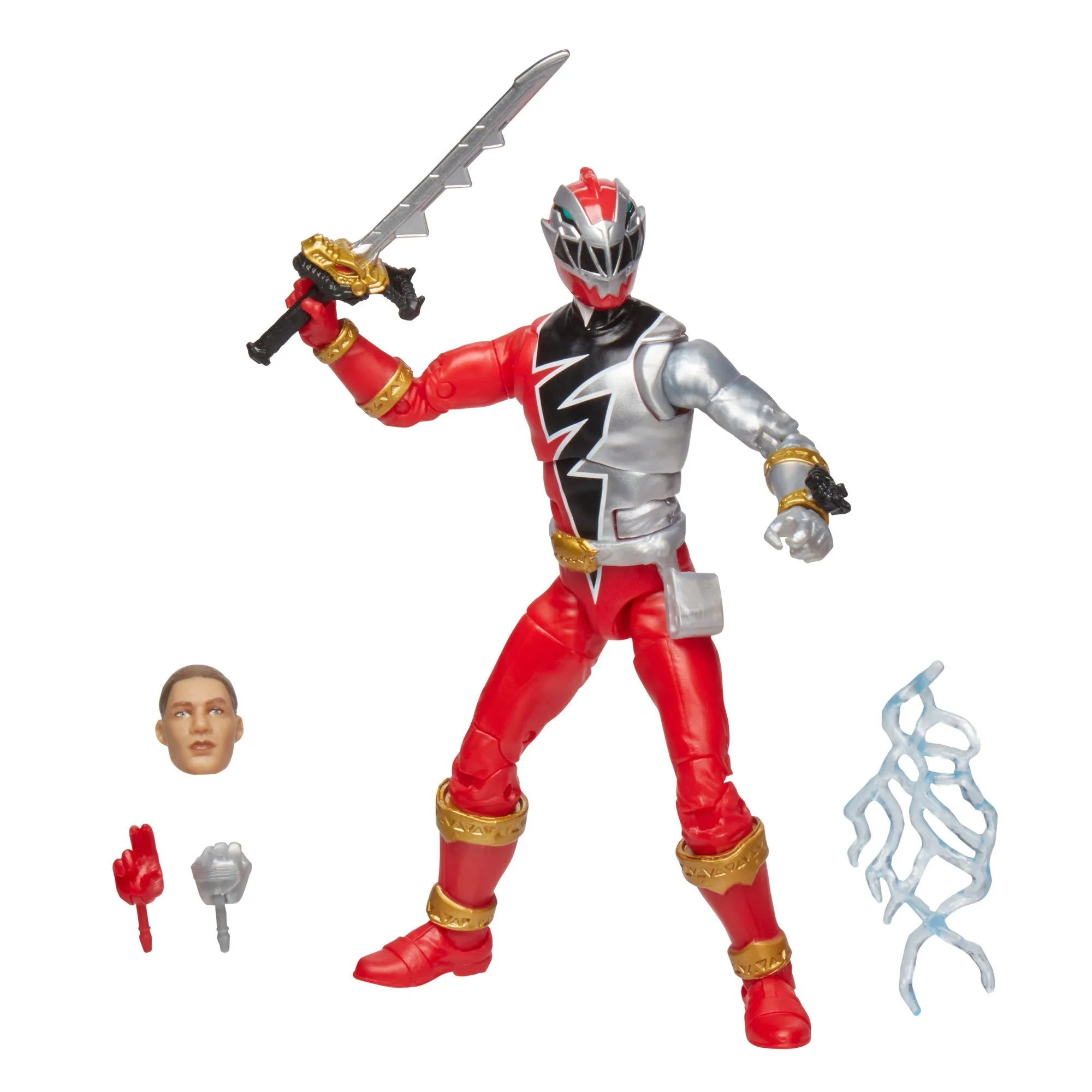 Power Rangers Lightning Collection Dino Fury Red Ranger Figure