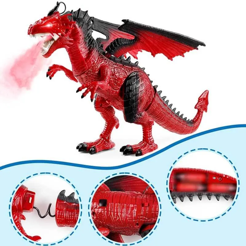 RC Fire-breathing Dragon Toy