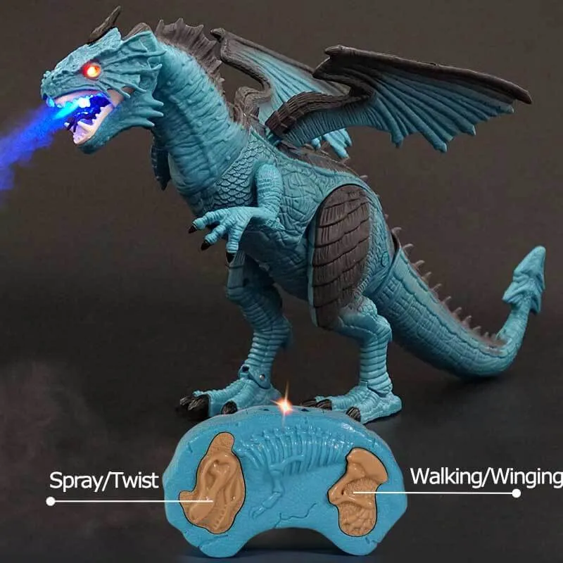 RC Fire-breathing Dragon Toy