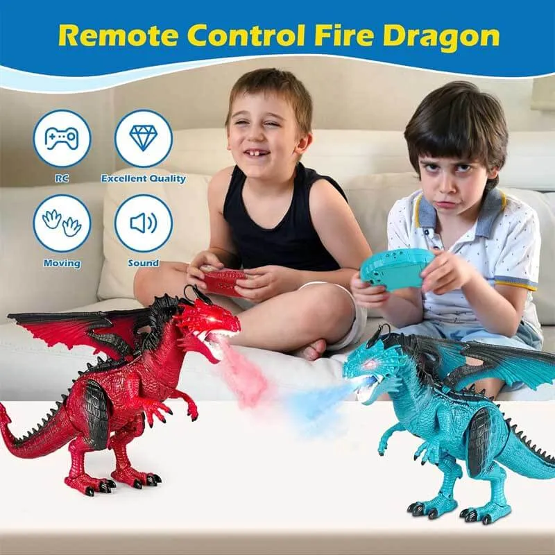 RC Fire-breathing Dragon Toy