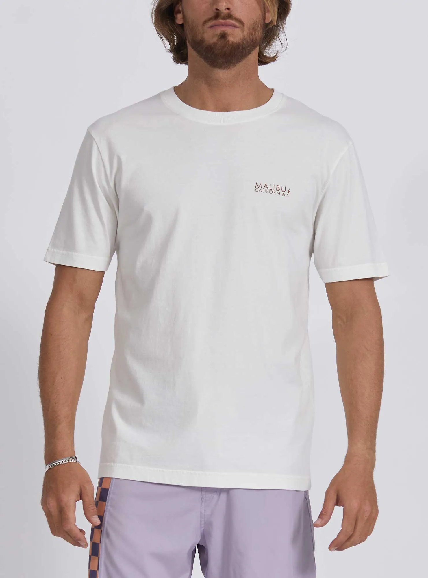 REGULAR T-SHIRT WITH FRONT AND BACK PRINT