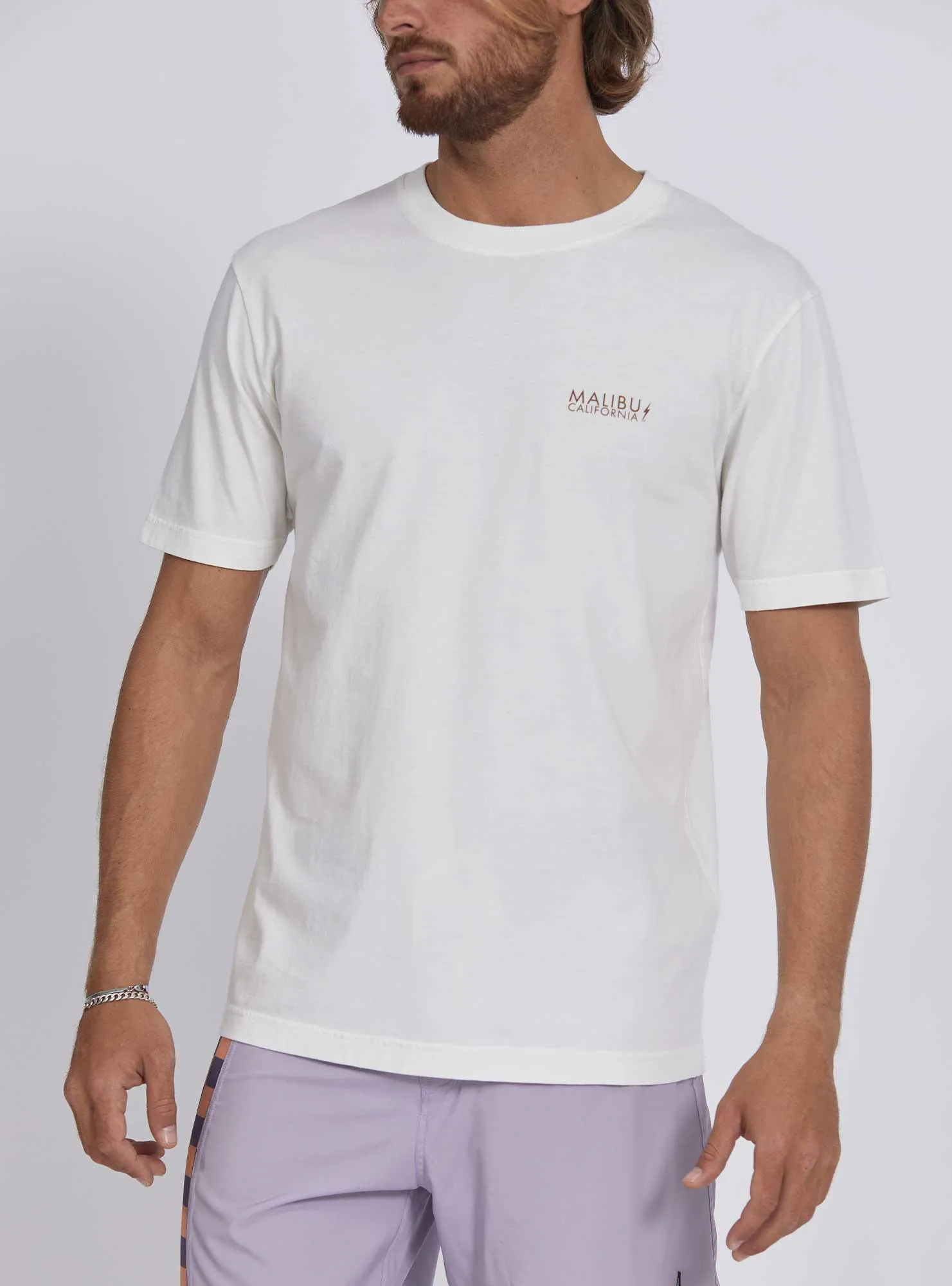 REGULAR T-SHIRT WITH FRONT AND BACK PRINT