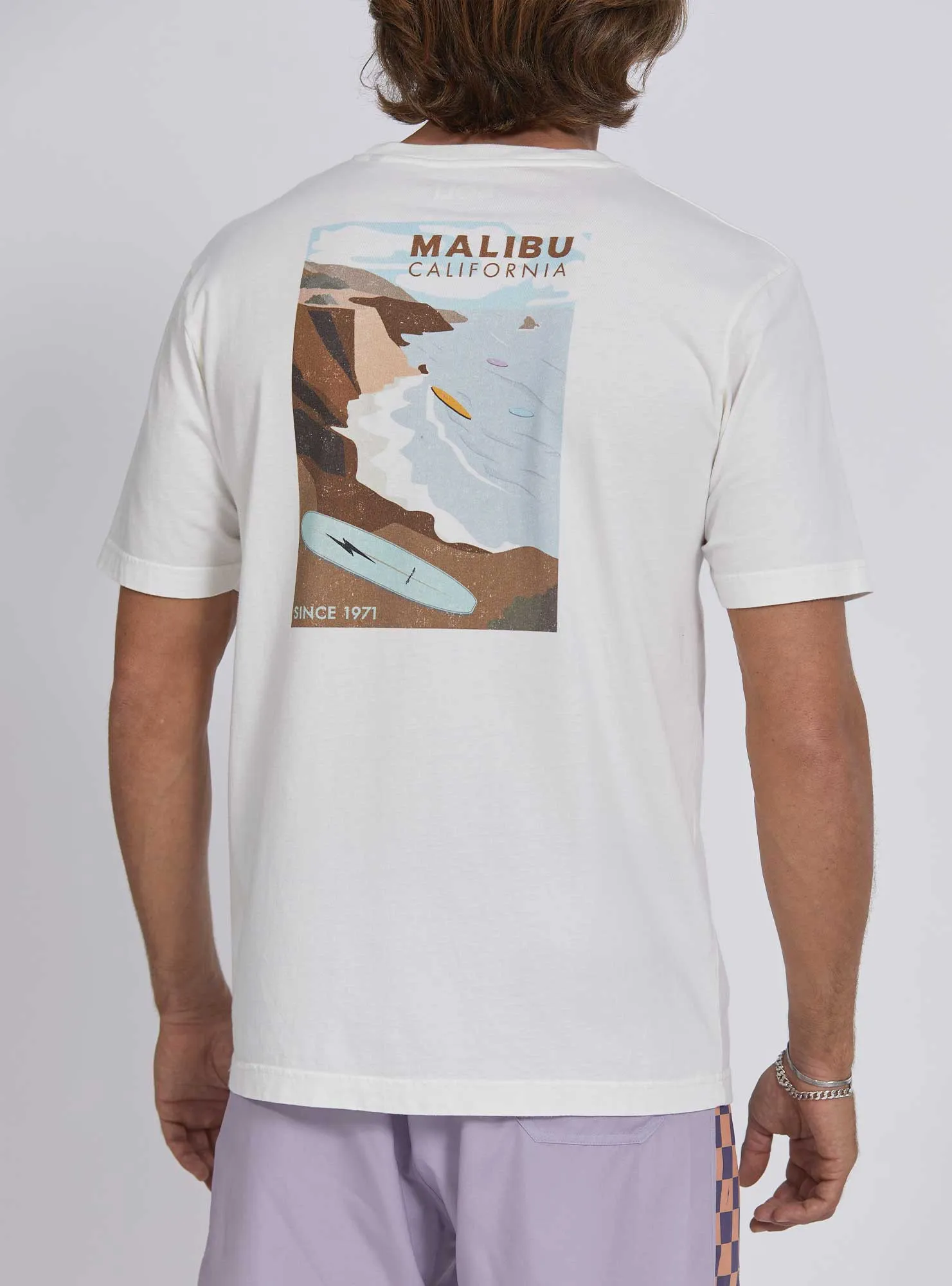 REGULAR T-SHIRT WITH FRONT AND BACK PRINT